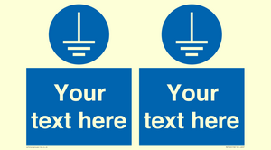 Custom Connect to Earth Sign